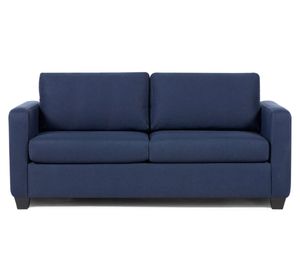 Sofá cama 3 cuerpos Murano tela azul