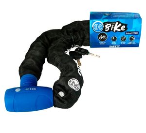 Candado cadena integrada K1100i azul
