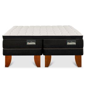 Dúplex Lite 75x190 cm + topper 2 plazas