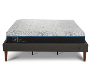 Cama europea Green Infinity king base dividida