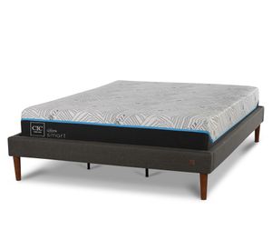 Cama europea Green Infinity king base dividida
