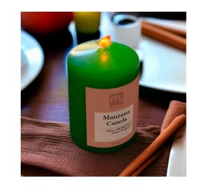 Vela Aromática manzana/canela 135 g
