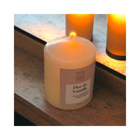 Vela Aromática flor de vainilla 135 g