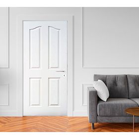 Puerta pre pintada Maullin HDF 80x200 cm