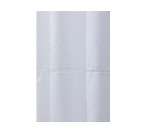 Cortina baño Broderie blanco 180x180 cm