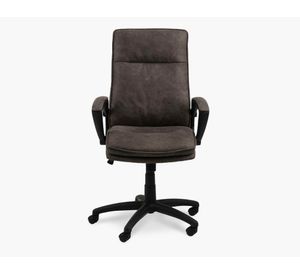 Silla home office York gris oscuro
