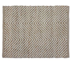 Bajada de cama Tíbet algodón natural 60x90 cm