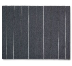 Alfombra Aconcagua lana gris oscuro 200x300 cm