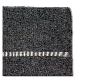 Alfombra Aconcagua lana gris oscuro 200x300 cm