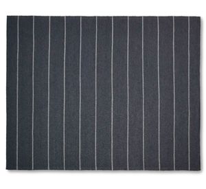 Alfombra Aconcagua lana gris oscuro 300x400 cm