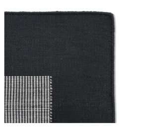 Alfombra Varadero poliéster negro 170x240 cm