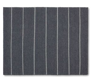 Alfombra Aconcagua lana gris oscuro 170x240 cm