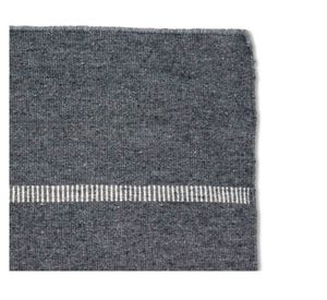 Alfombra Aconcagua lana gris oscuro 170x240 cm