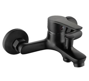 Monomando de tina ducha Gunnar matte black