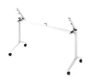 Escritorio Space plegable natural/blanco 74.5x120x60 cm