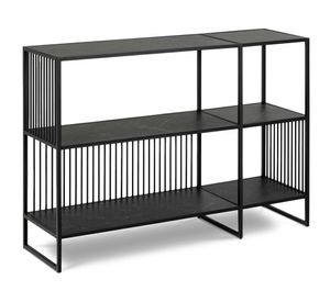 Arrimo medio rectangular Liverpool negro