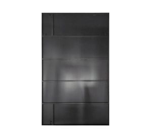 Espejo Lucerna 100x2.5x170 cm negro