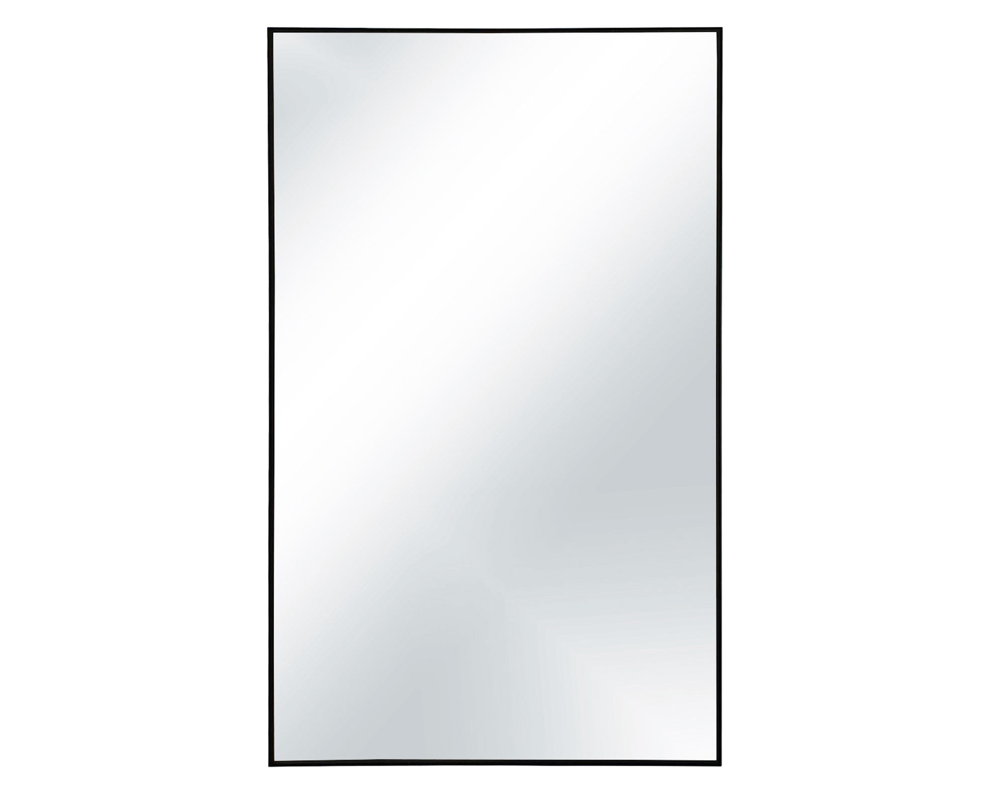 Form Design Espejo Lucerna 85x2.5x140 cm negro