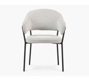 Silla oficina Stanford gris claro