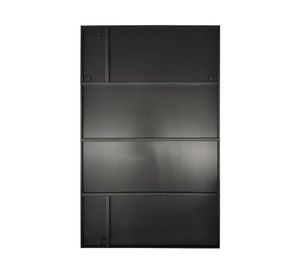 Espejo Lucerna 85x2.5x140 cm negro