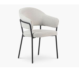 Silla oficina Stanford gris claro