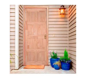 Puerta pino radiata 8 paneles Finger 60x210 cm