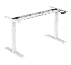 Base escritorio Cosmo dual eléctrico blanco