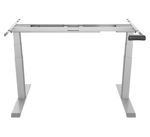Base escritorio Cosmo dual eléctrico gris