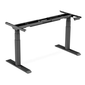 Base escritorio Cosmo dual eléctrico negro