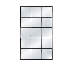 Espejo Constantino 100x2.5x180 cm negro