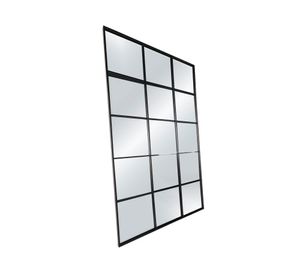 Espejo Constantino 100x2.5x180 cm negro