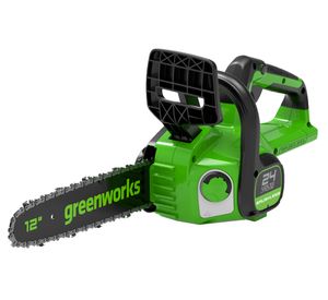 Motosierra inalámbrico 24V 12" + kit batería y cargador