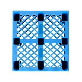 Pallet HDPE 9 tacos 120x100x15 cm azul