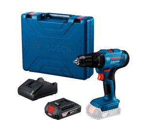 Taladro percutor inalámbrico GSB 183-LI 18V + batería 2.0 Ah + cargador