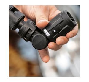 Boquilla lanza corta power jet VP180S negro