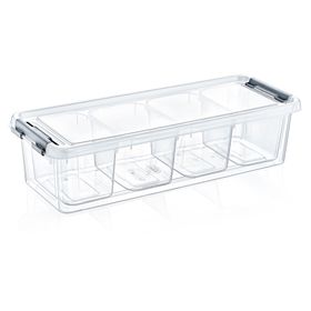 Caja organizadora 4 cestos 3.5 litros