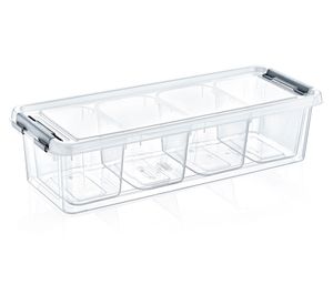 Caja organizadora 4 cestos 3.5 litros