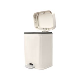 Basurero pedal Textura 12 lt