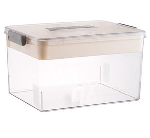 Caja organizadora con bandeja botiquín 15 lt