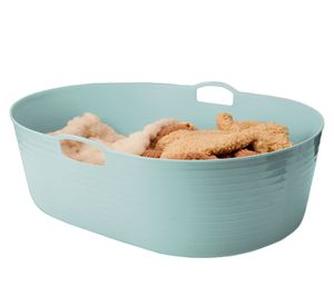 Cesta lavandería flexible asas 37 lt