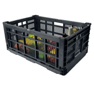 Canasto Ventilado negro 45 lt