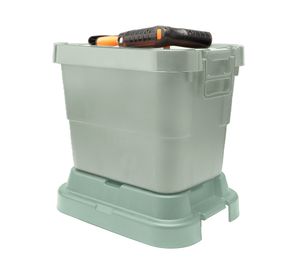 Caja organizadora Filtro UV verde 22 lt