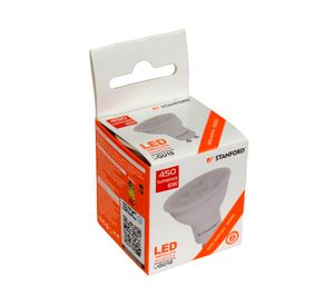Ampolleta led 6W GU10 luz cálida Dicroica