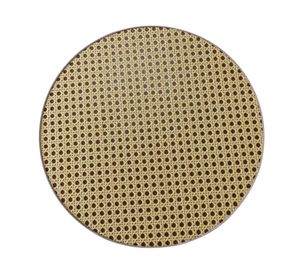 Mesa auxiliar CDT982 deco rústica beige 40x49.5 cm