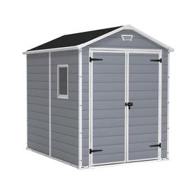 Bodega de jardín Manor 6x8 gris