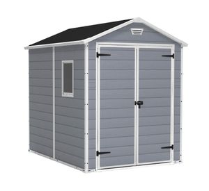 Bodega de jardín Manor 6x8 gris