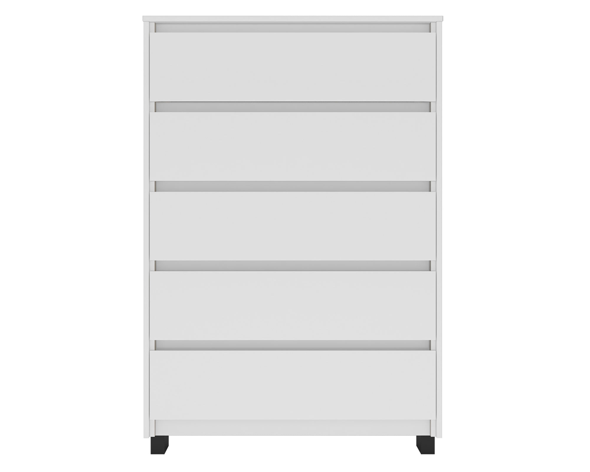 VekkaHome Cómoda Coímbra blanco 5 cajones