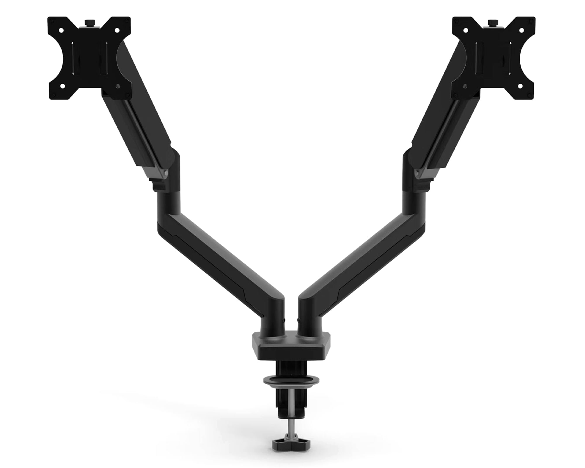 Form Design Soporte para monitor Office doble negro