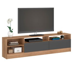 Rack TV 75" Moyan café/grafito