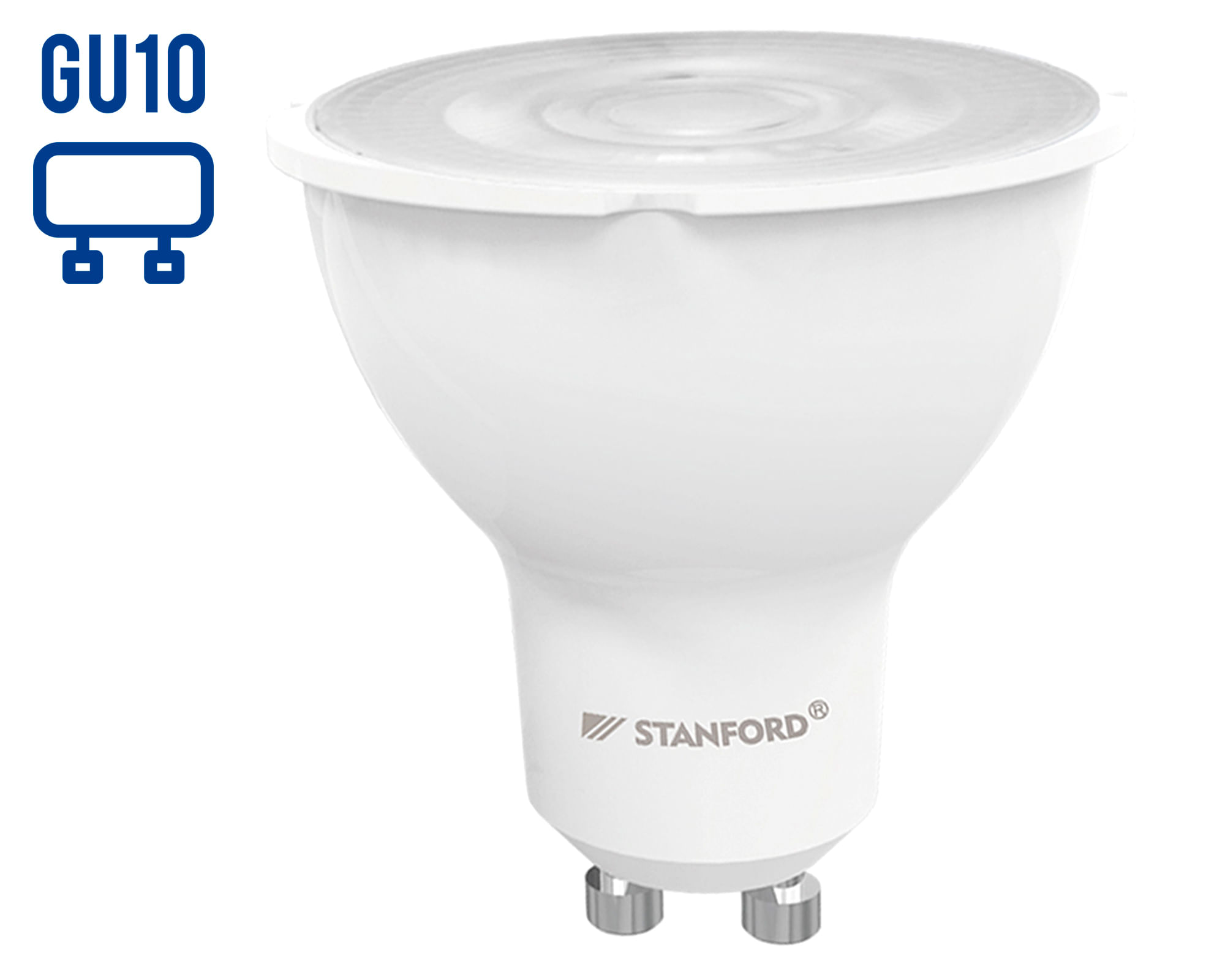 Ampolleta 6 W GU10 luz fría Dicroica GU10-6FR